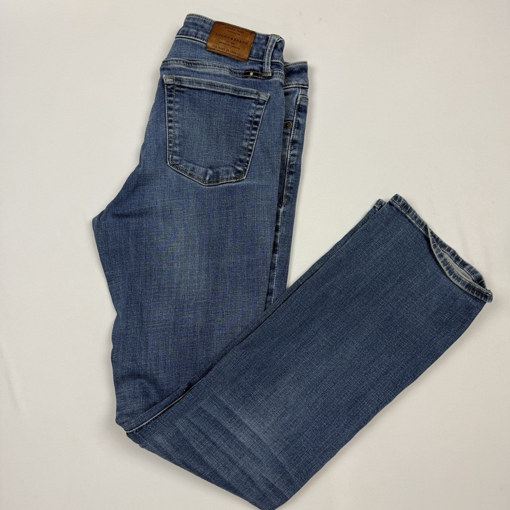 Lucky Brand Lolita Boot Jeans Womens Size 8/29 Blue Denim Mid Rise Stretch